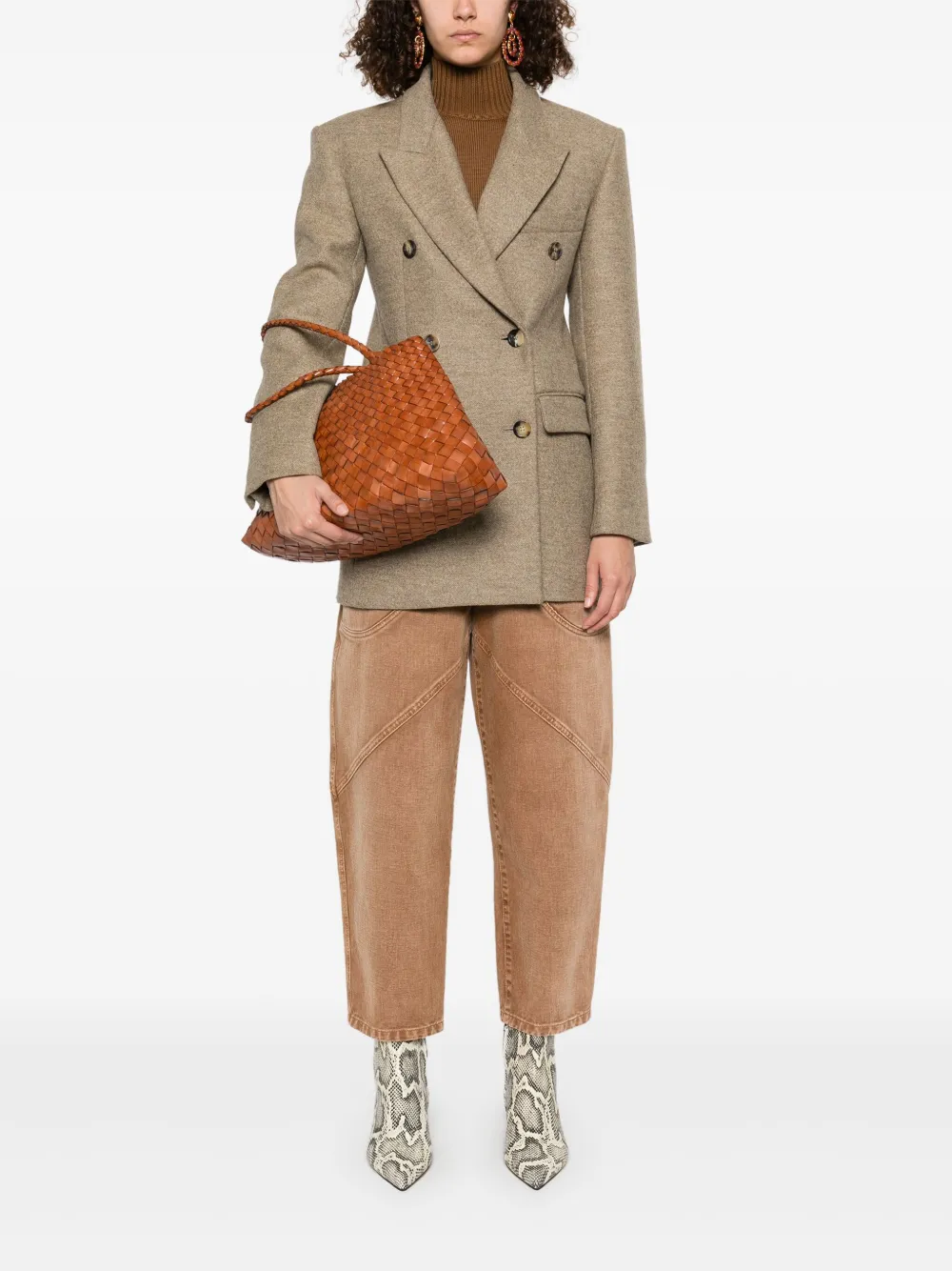 ISABEL MARANT Catarina broek Bruin