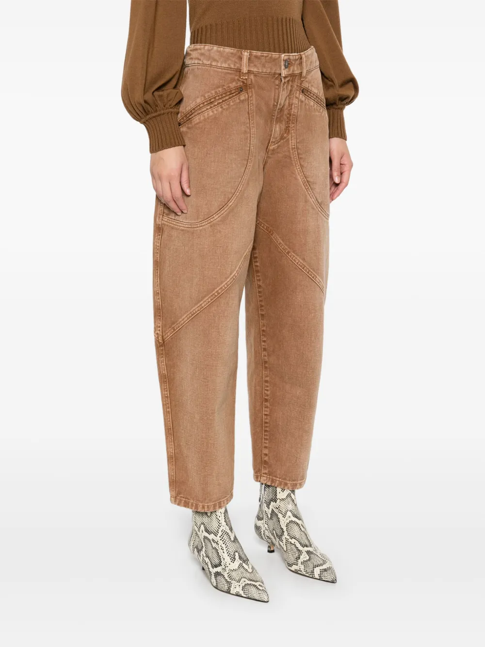 ISABEL MARANT Catarina broek Bruin