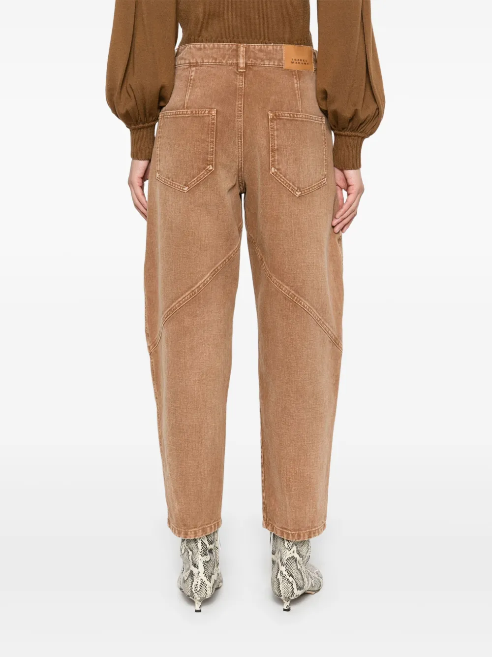 ISABEL MARANT Catarina broek Bruin