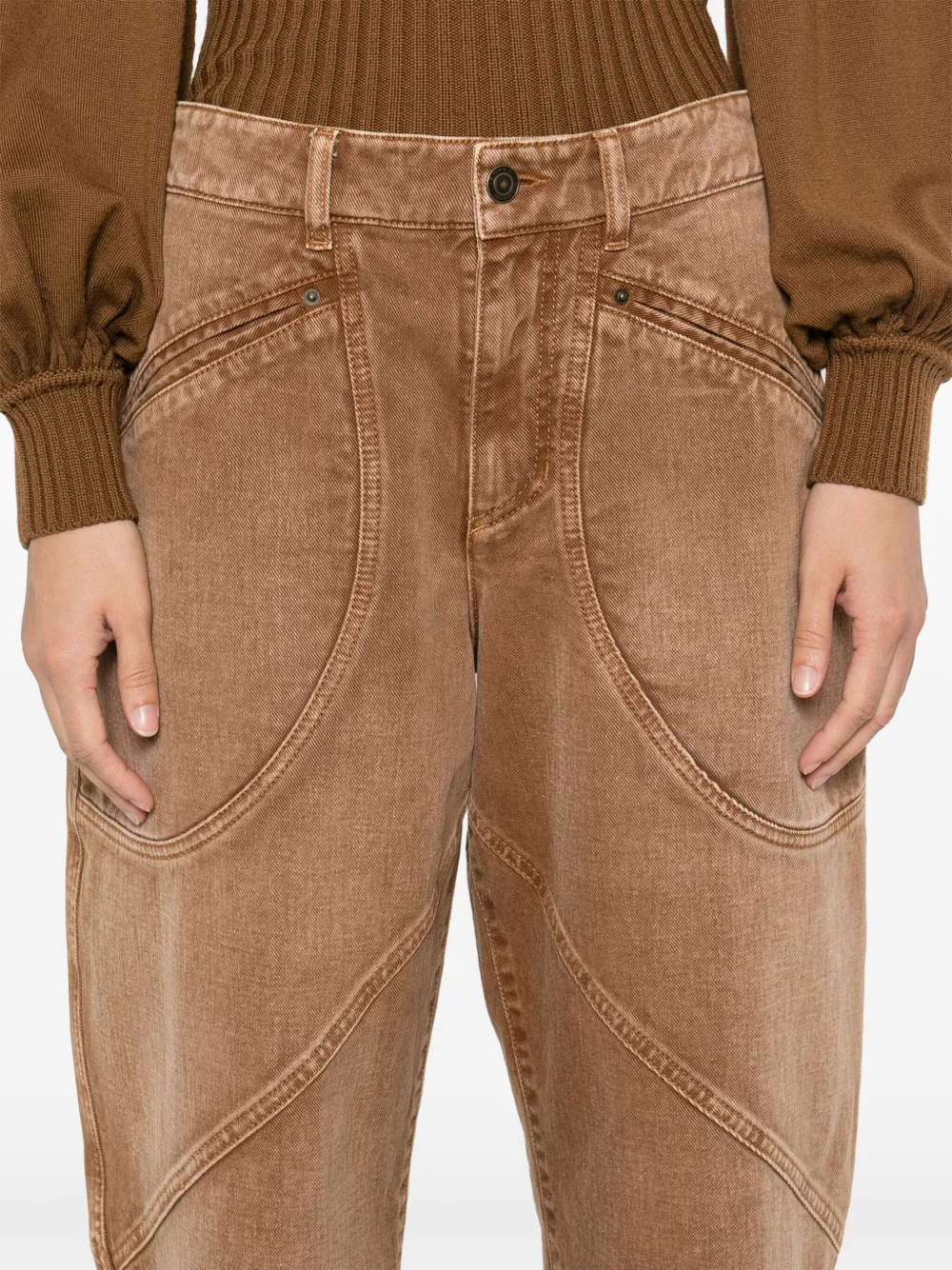ISABEL MARANT Catarina broek Bruin