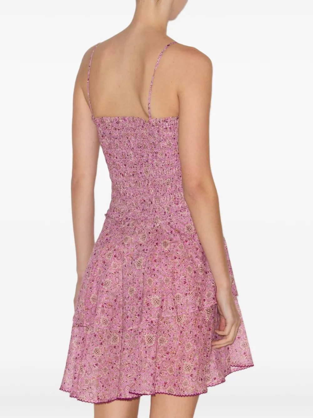 MARANT ÉTOILE Anka midi-jurk Roze