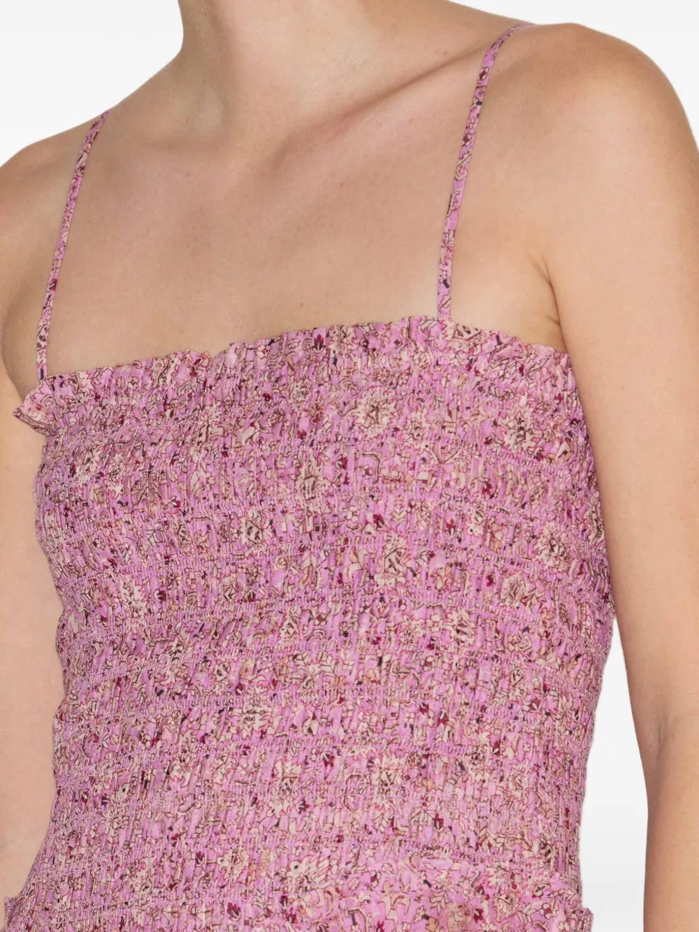 MARANT ÉTOILE Anka midi-jurk Roze
