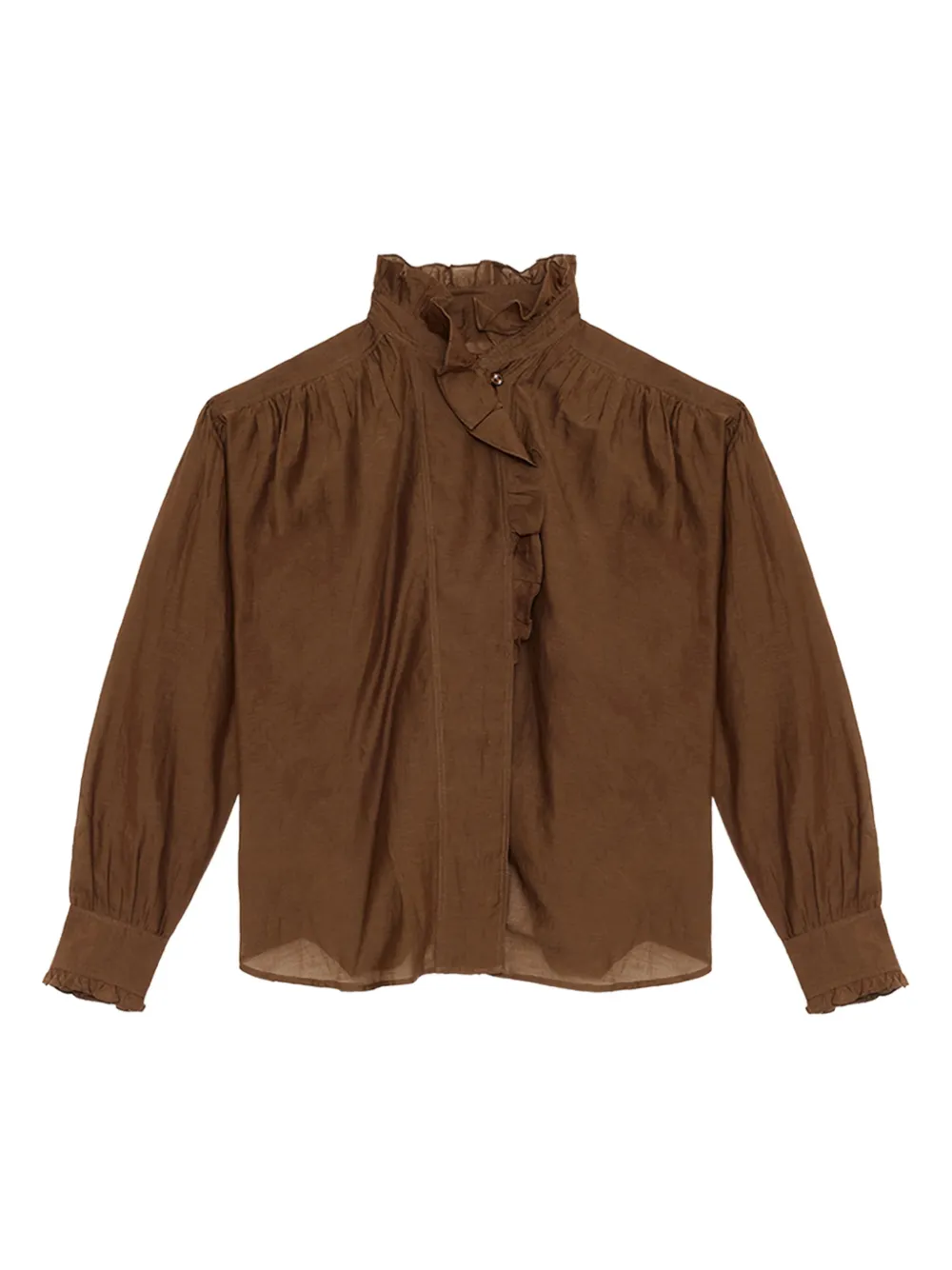 MARANT ÉTOILE Pamias blouse | Brown | Image 1