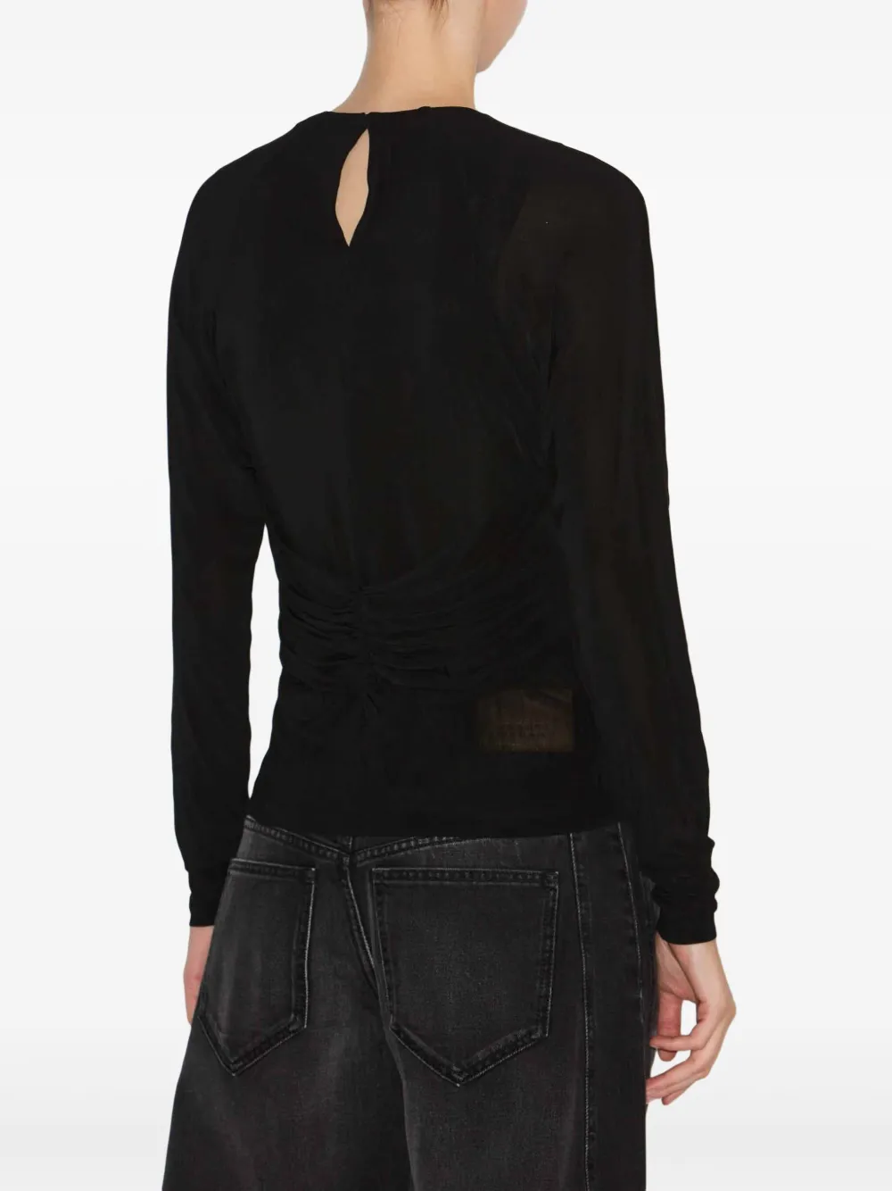 ISABEL MARANT Gaetane blouse Zwart