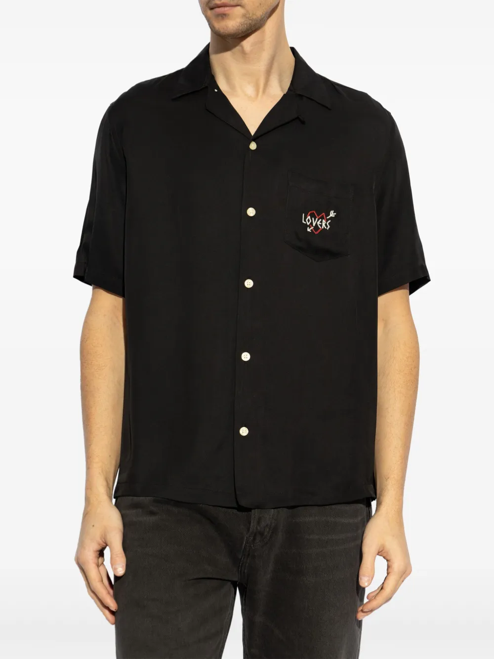 AllSaints Lovers overhemd Zwart