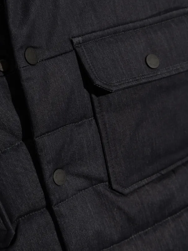 Moncler Mirmandix Down Shirt Jacket | Blue | FARFETCH