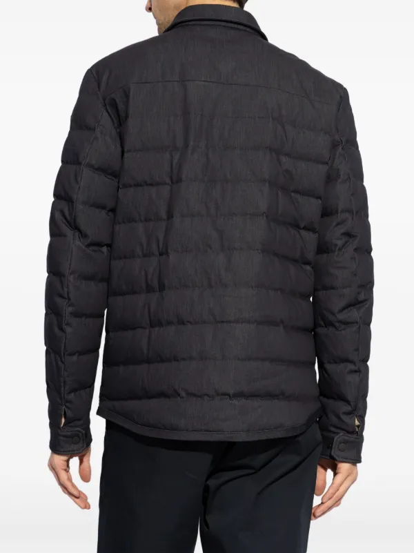 【MONCLER】Giacca camicia imbottita★ツイードジャケット Moncler Giacca-camicia Imbottita Mirmandix | Blu | FARFETCH IT