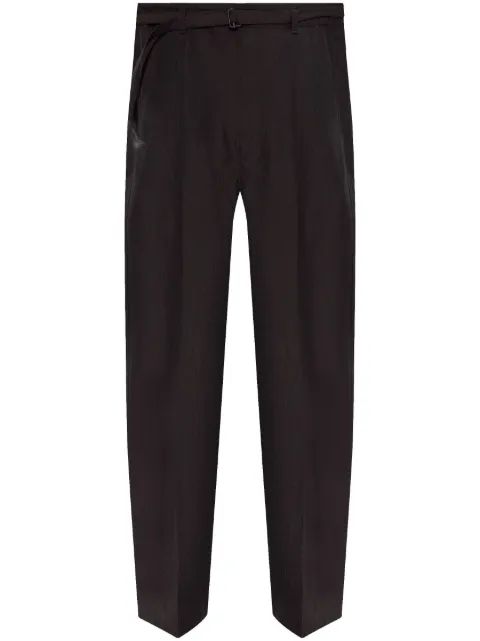 LEMAIRE pantalones de vestir con cinturón