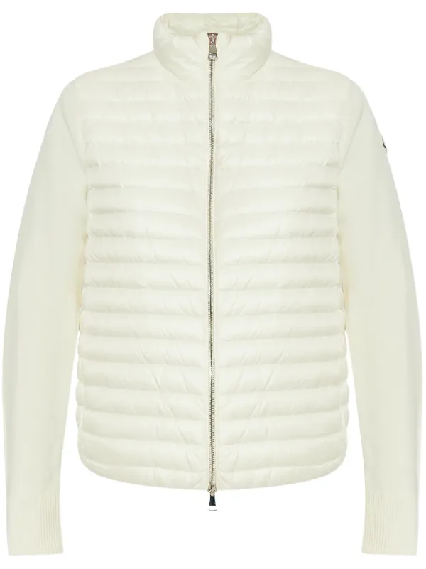 ◆MONCLER◆ ジップアップ フード付きカーディガン MONCLER モンクレール ダウン ジップアップ ニット カーディガン