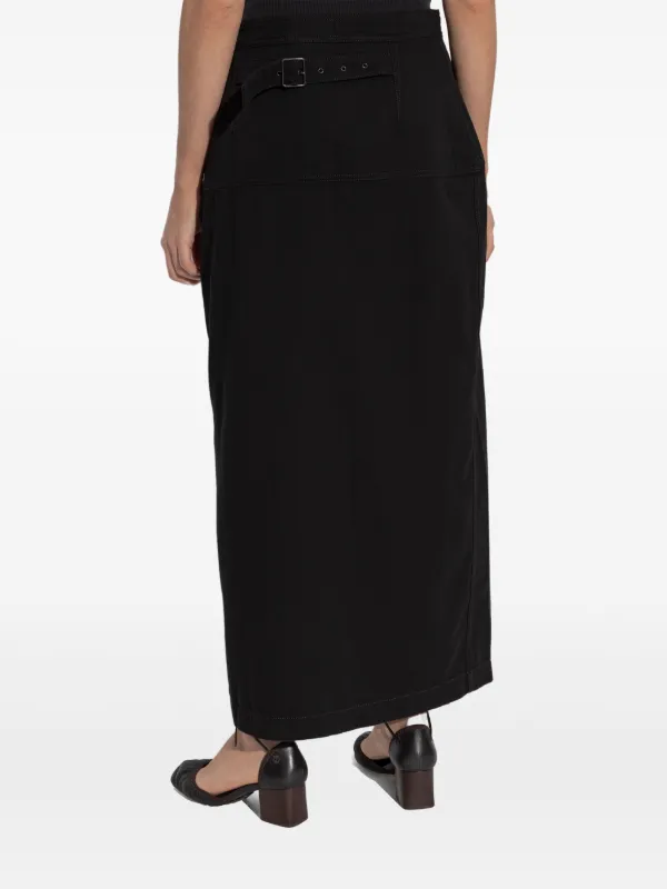 スカート LEMAIRE Women Skirts SK1047LJ1034BK999 Black LEMAIRE high-waisted Skirt | Black | FARFETCH CA