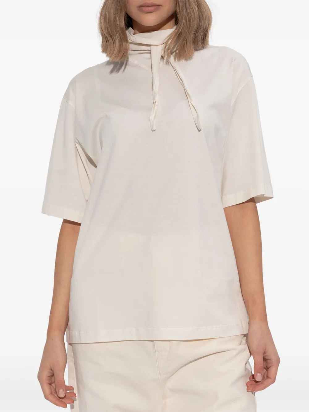 LEMAIRE Foulard T-shirt Beige
