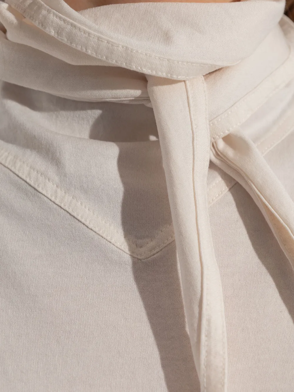 LEMAIRE Foulard T-shirt Beige