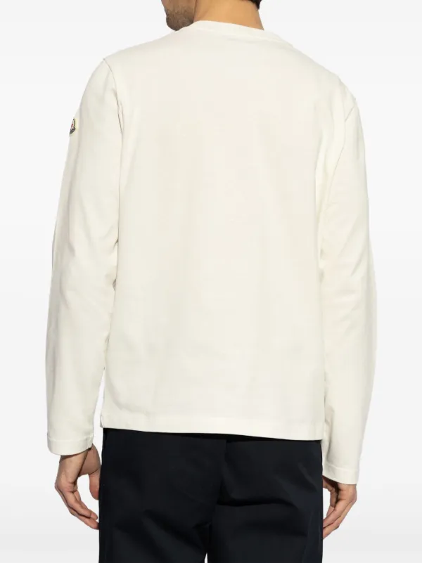 Moncler エンブロイダリー Tシャツ | ホワイト | FARFETCH JP