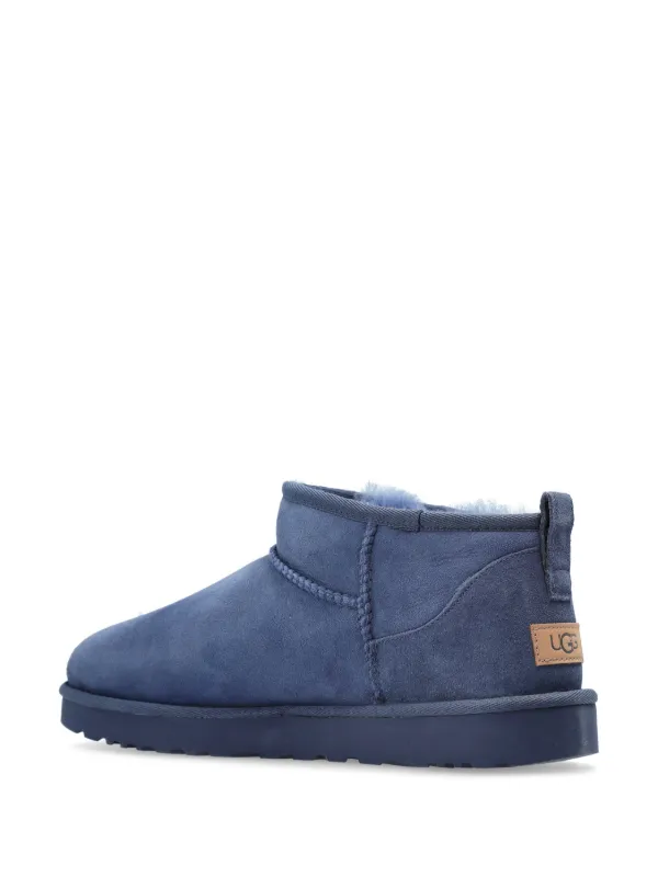 UGG Classic Ultra Mini ブーツ | ブルー | FARFETCH JP