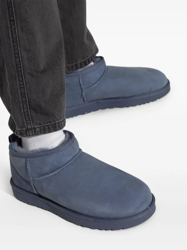 UGG Classic Ultra Mini Boots | Blue | FARFETCH RO
