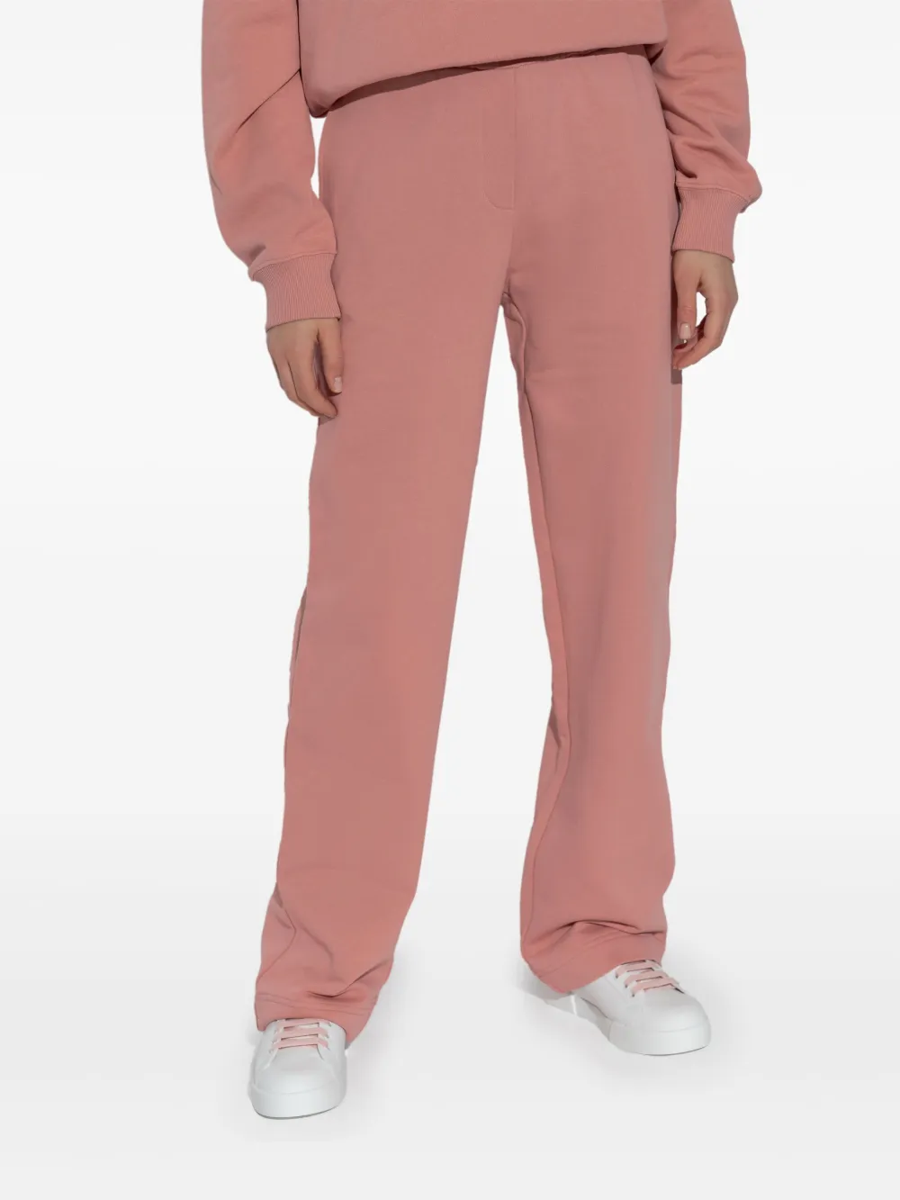 Dolce & Gabbana Embellished Track Pants In Rosa