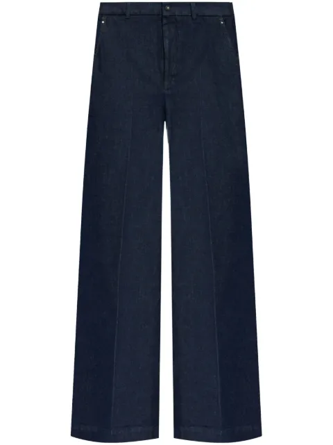 Moncler jean à taille haute