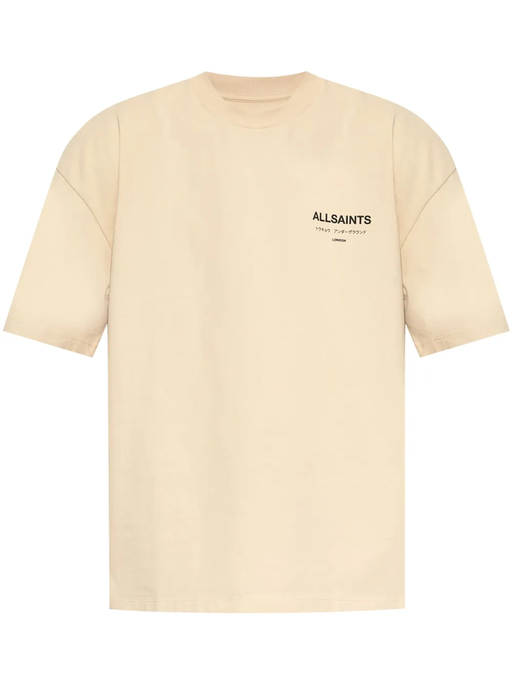AllSaints Underground T-shirt Beige