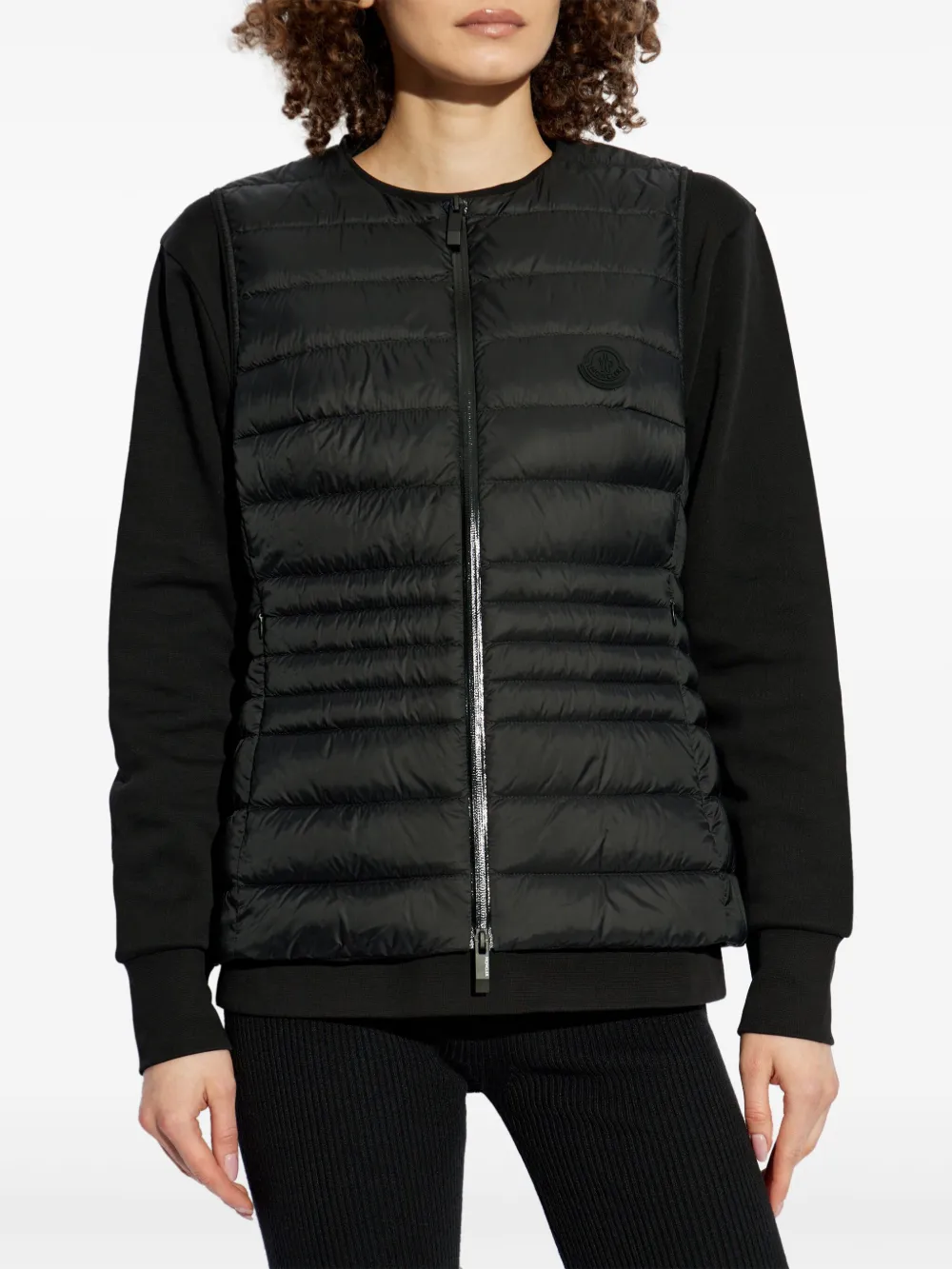Moncler Irigny gilet Zwart