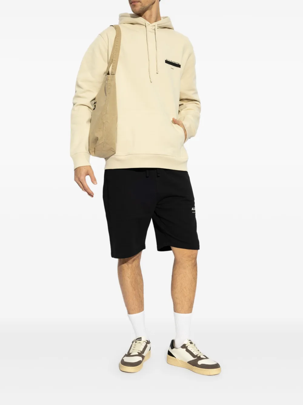 AllSaints Redact hoodie - Beige