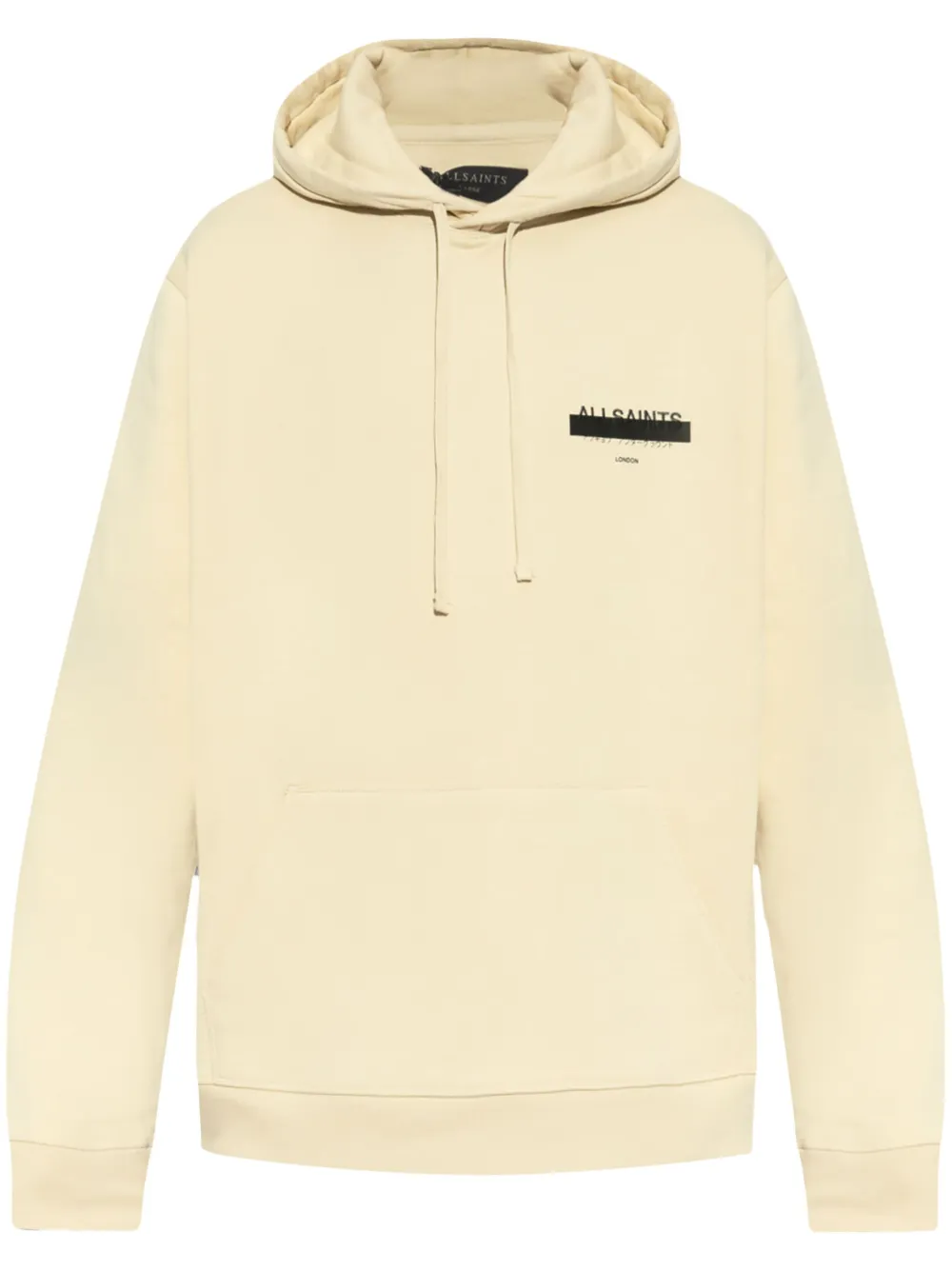 AllSaints Redact hoodie Beige