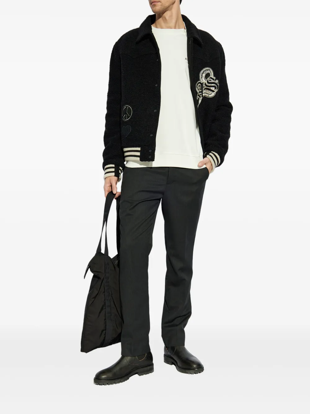 AllSaints Underground sweatshirt - Wit