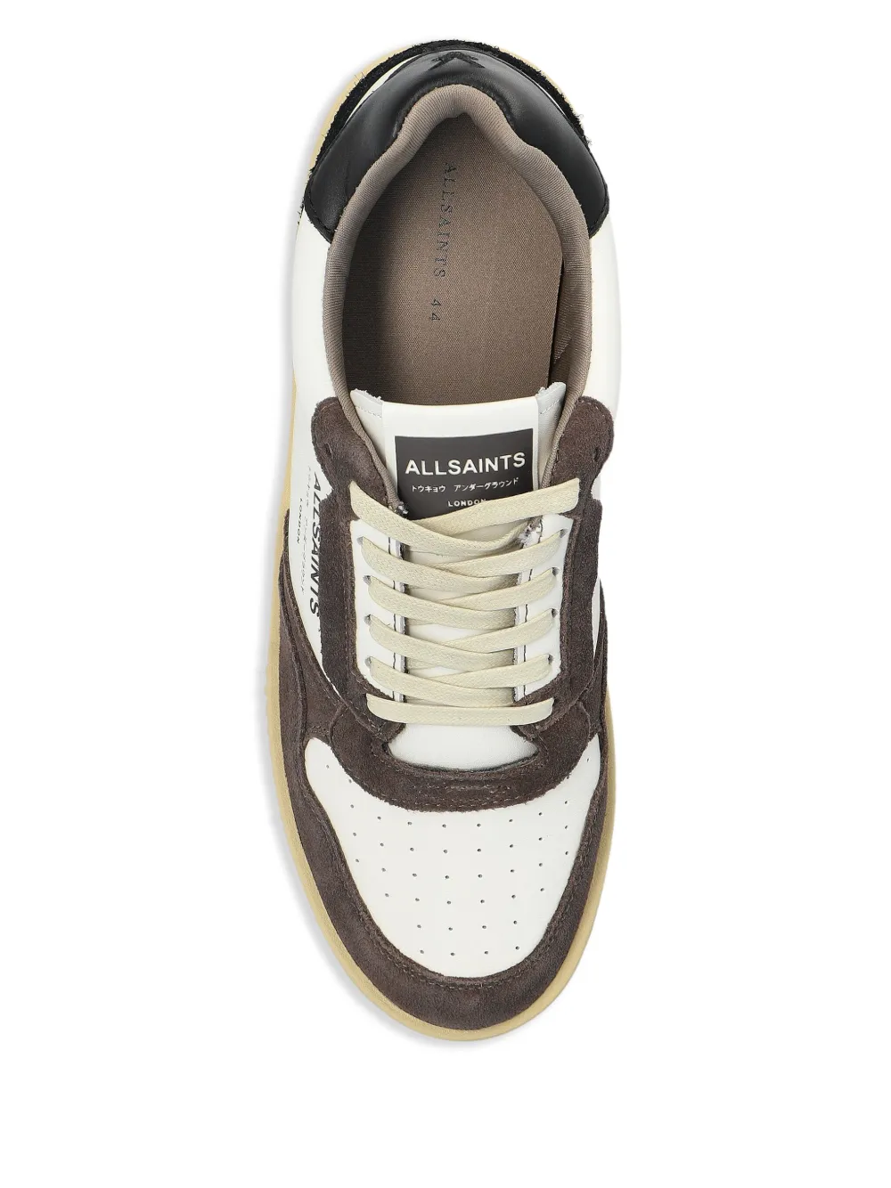 AllSaints Regan trainers White