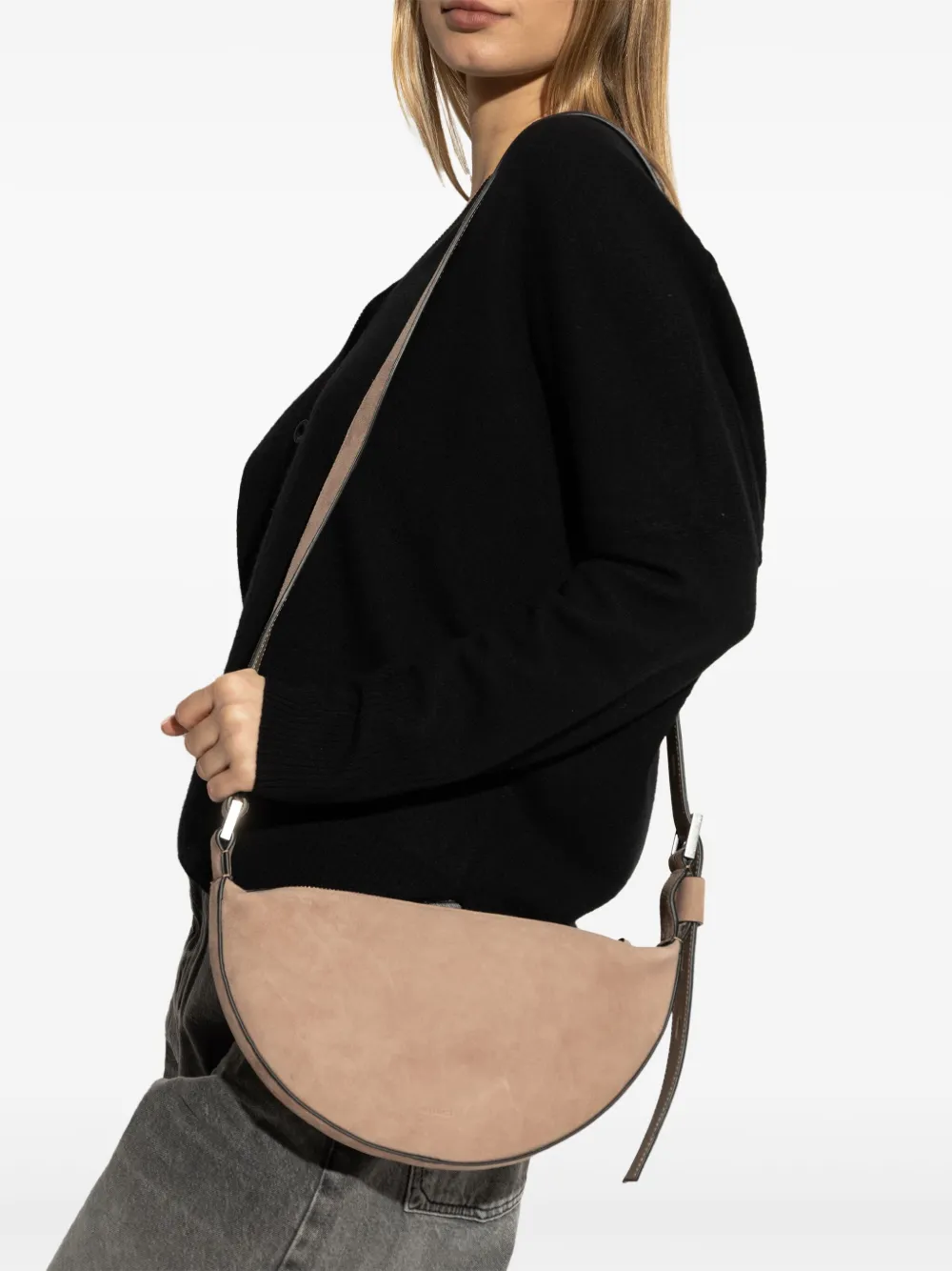 AllSaints Half Moon shoulder bag - Bruin