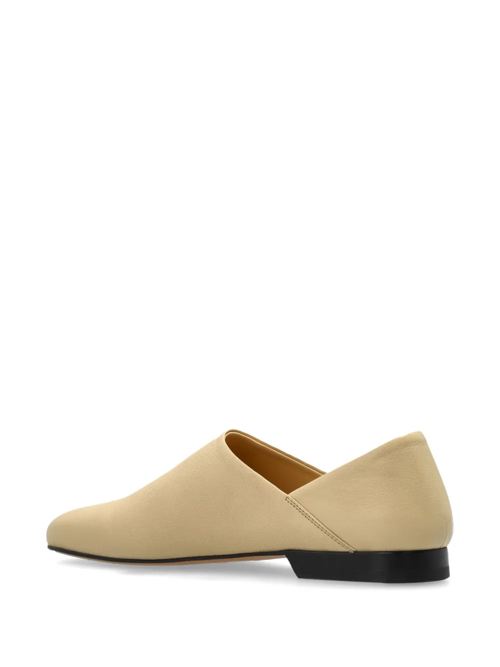 LEMAIRE Leren loafers Beige