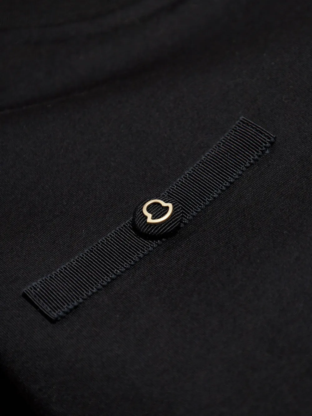 Moncler Katoenen T-shirt Zwart