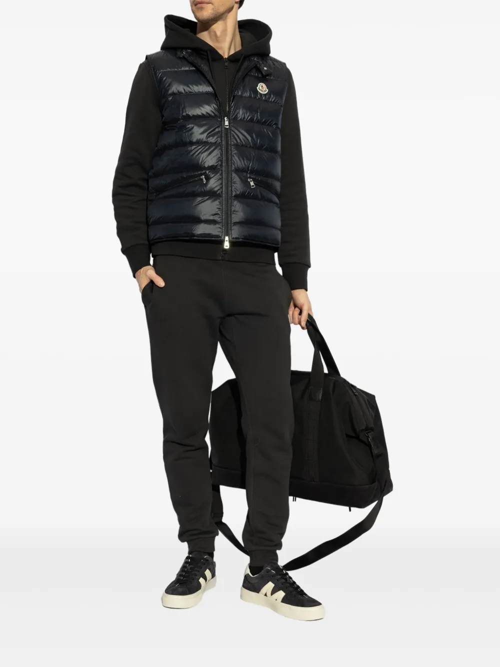 Moncler Gui gilet - Zwart