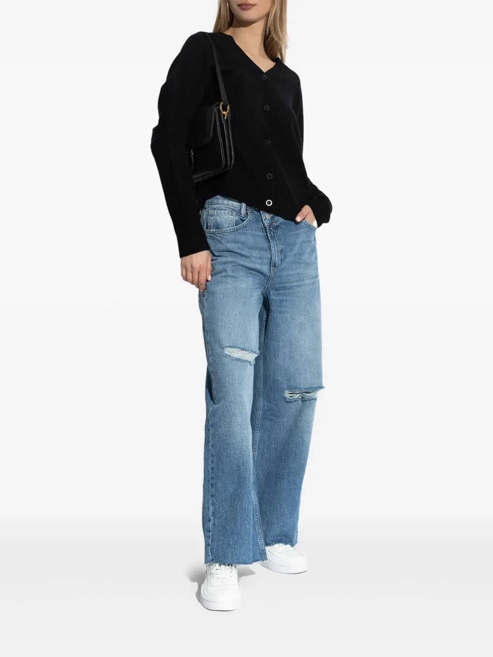 AllSaints Straight jeans - Blauw