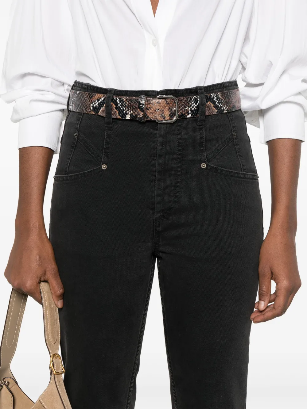 ISABEL MARANT Niliane jeans Zwart