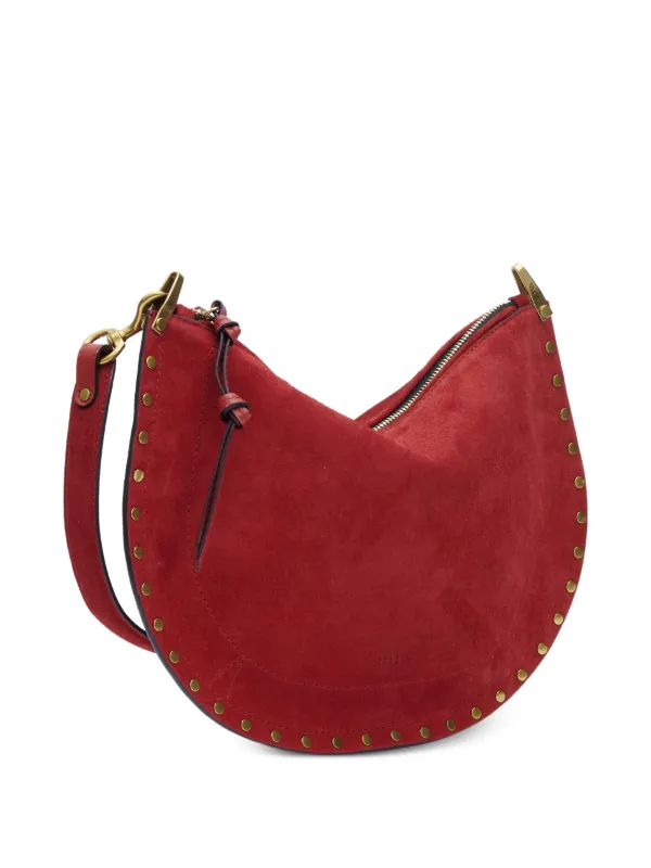 【希少】ISABEL MARANT OSKAN ショルダーバッグ スタッズ ISABEL MARANT Oskan Moon studded leather shoulder bag | NET-A-PORTER