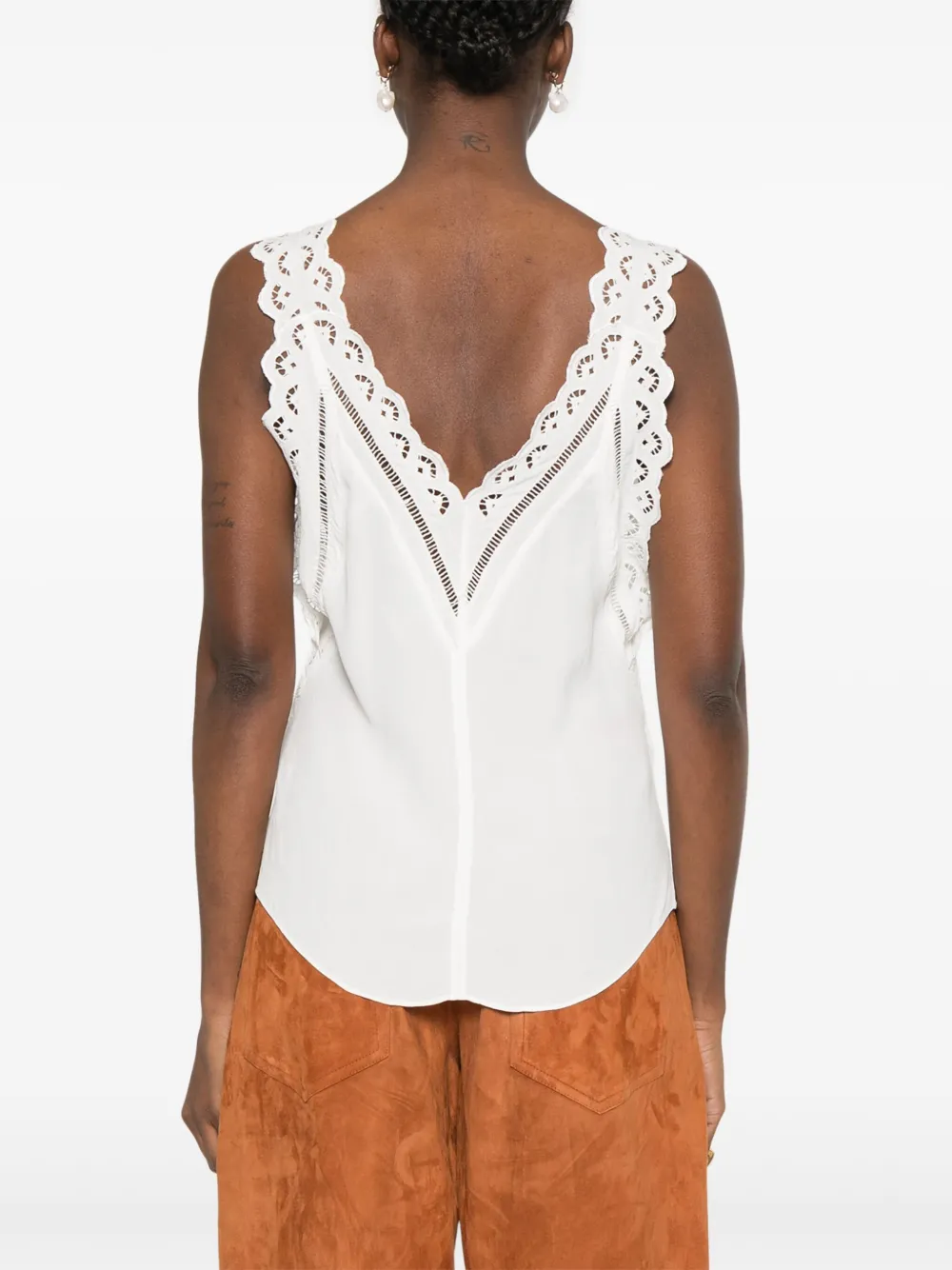 ISABEL MARANT Fradela top Wit