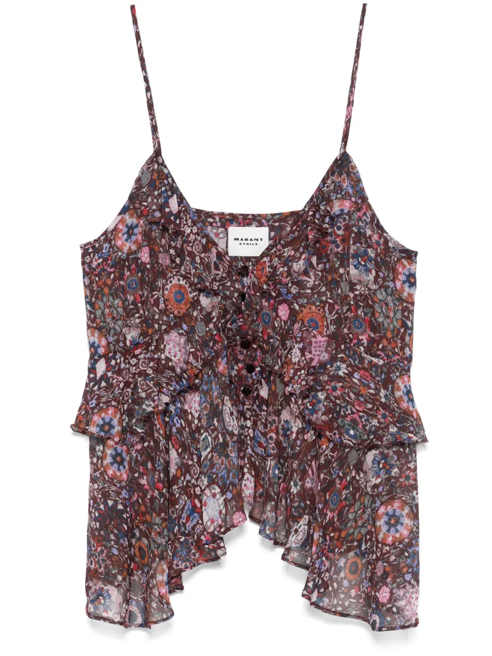 MARANT ÉTOILE Briara blouse | Red | Image 1