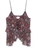MARANT ÉTOILE Briara blouse - Red