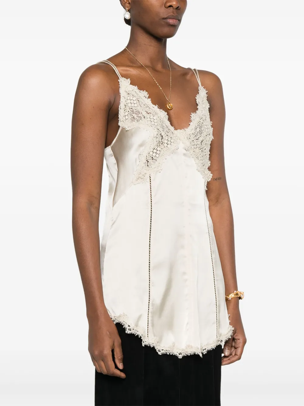 ISABEL MARANT Diandra top Beige
