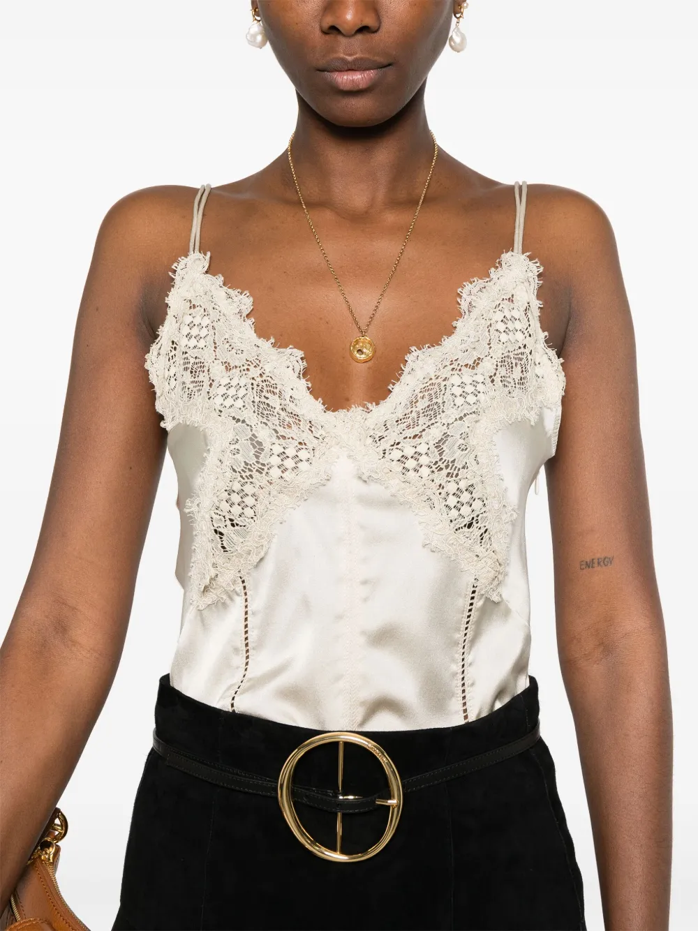 ISABEL MARANT Diandra top Beige