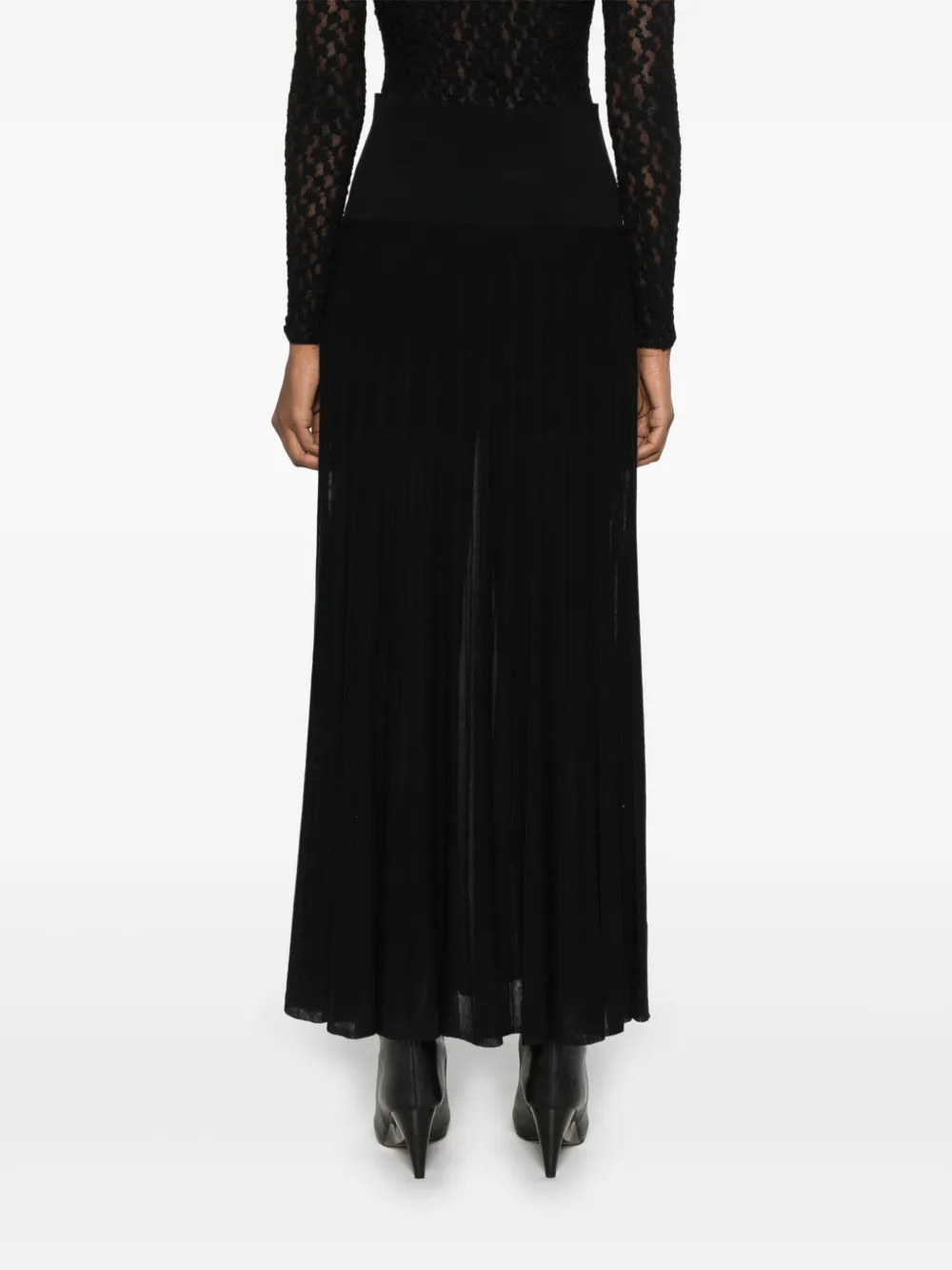 ISABEL MARANT Ezra maxi-rok Zwart