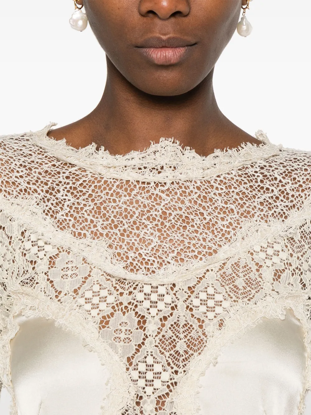 ISABEL MARANT Diem blouse Beige