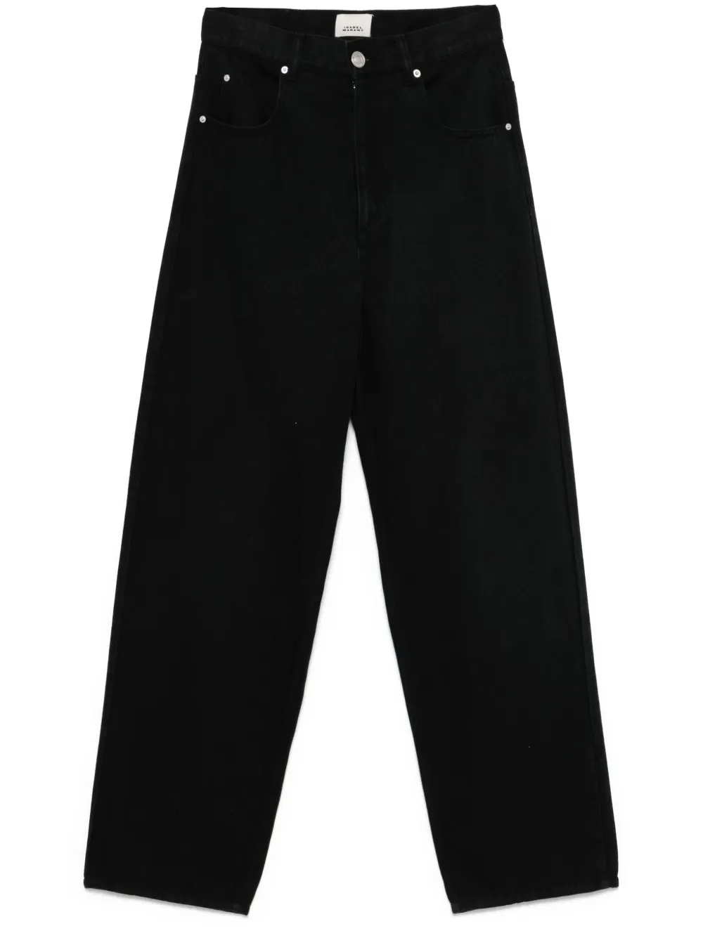 ISABEL MARANT Jenny straight jeans Zwart