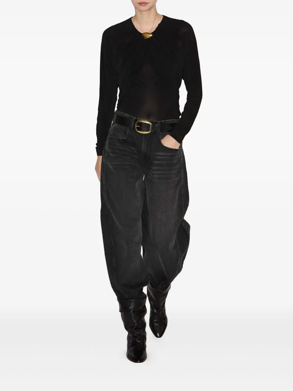 ISABEL MARANT Oriane jeans Zwart