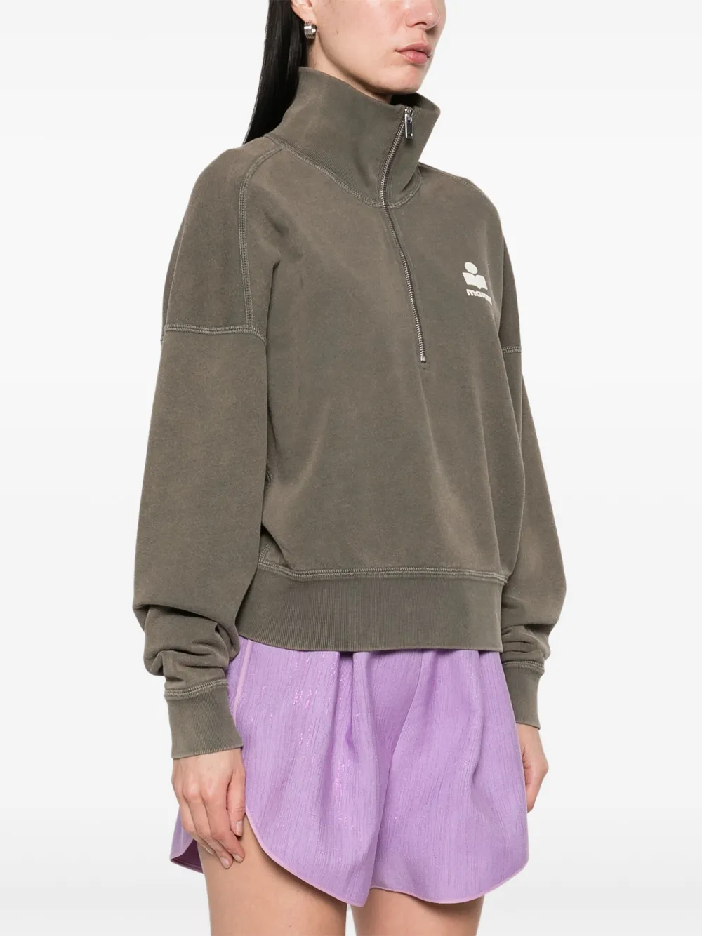 Isabel Marant Étoile Sweatshirt Ross In Green