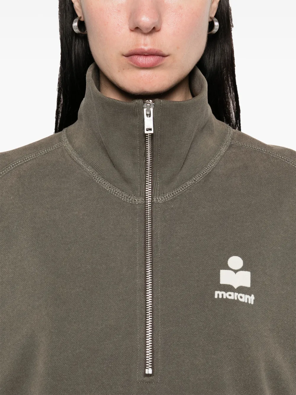 Isabel Marant Étoile Sweatshirt Ross In Green