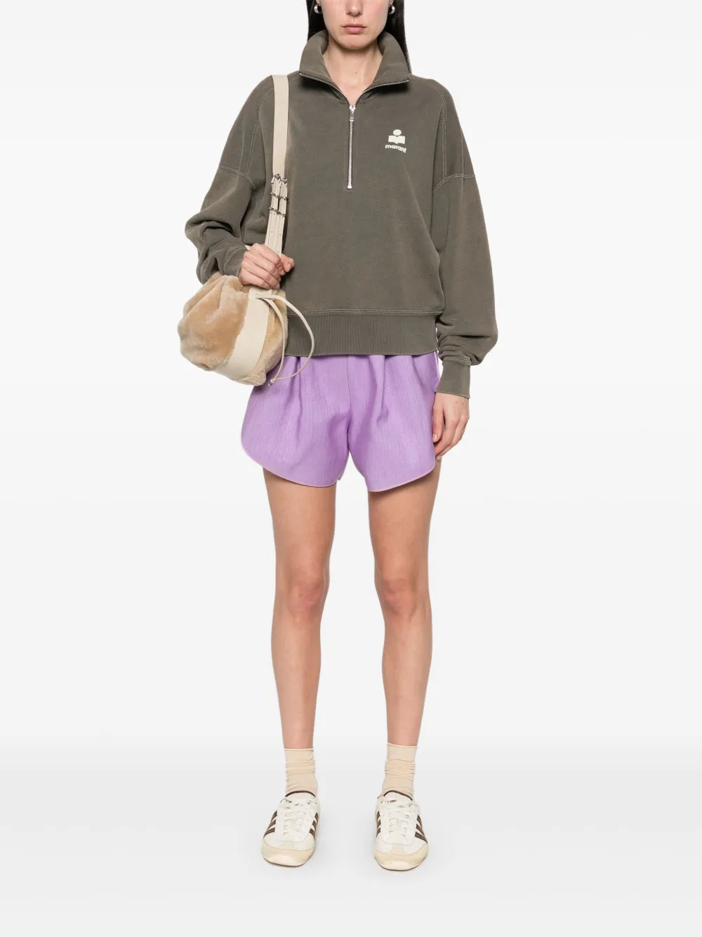 Isabel Marant Étoile Sweatshirt Ross In Green