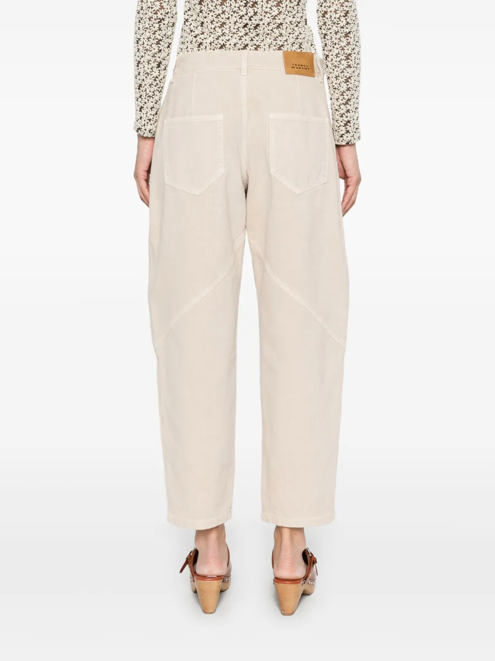 ISABEL MARANT Catarina broek Beige