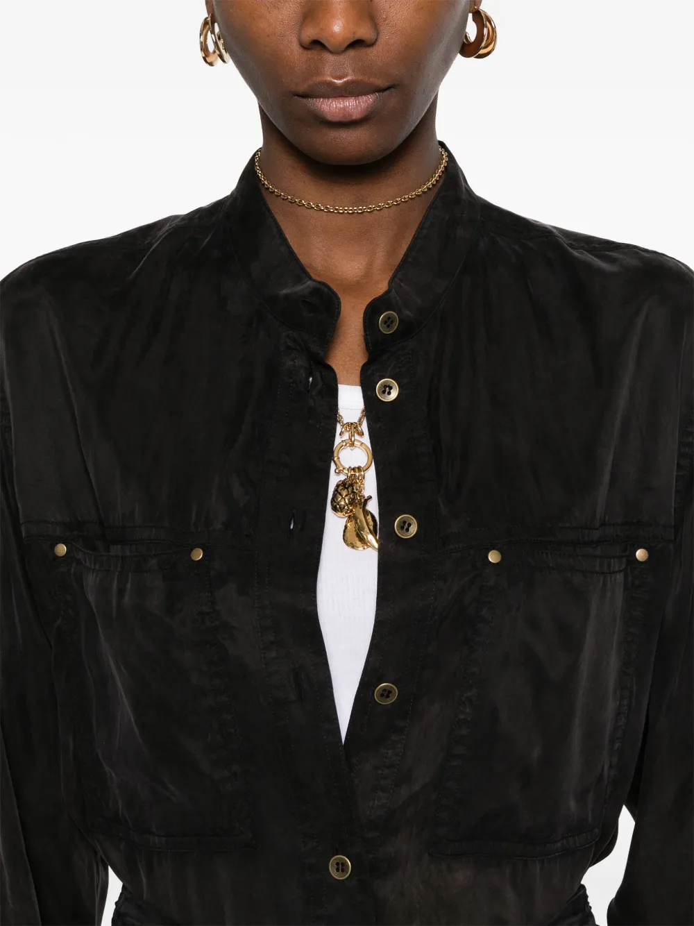 Isabel Marant Étoile Zetta Shirt In Black