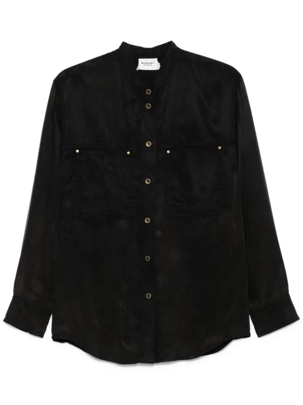 Marant Étoile Zetta Shirt in Black