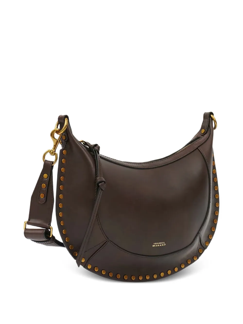 ISABEL MARANT Naoko schoudertas Bruin